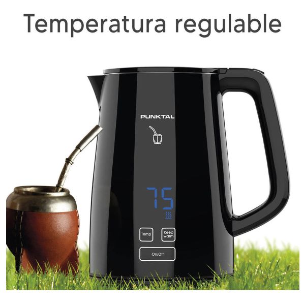 Jarra Electrica Punktal 1.7 Lts Temperatura Regulable Pk655j - Imagen 3