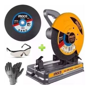 Sierra Sensitiva Hierro Ingco 2350w Herrería + Disco 14 Kirk