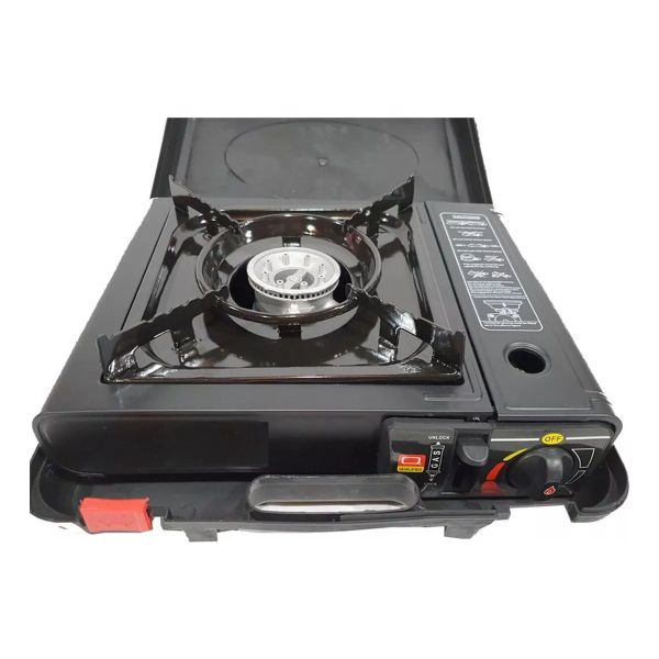 Anafe Gas Butano Y Supergas Ideal Para Camping Kirkor - Imagen 4