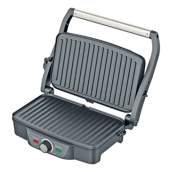 Sandwichera James Gsj Grill Inox 1600w Apertura 180º Kirkor