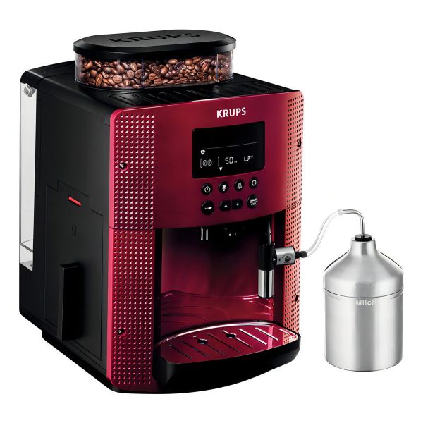 Cafetera Krups Automatic Espresso Essential Display Red - Imagen 2