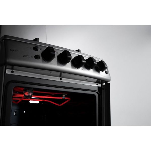 Cocina A Gas Indurama 4 Hor Inox Con Grill Modelo Bilbao - Imagen 8
