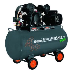 Compresor 100 Litros 3hp Ce810 Gladiator Pro Gtia 1 Año!