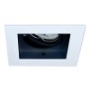 Downlight Cuadrado Zara Blanco P/gu10 (no Inc.)