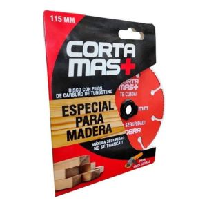 Disco De Corte 4'' Para Madera Simil Bosch Amoladora