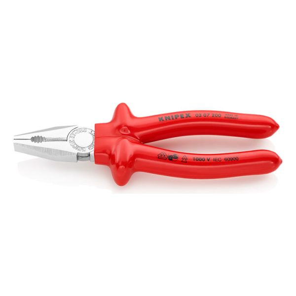 Pinza Alicate Universal Aisl Inmersion 1000v - Knipex Kn0532