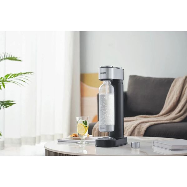 Máquina De Soda Philips Add4902bk + Botella 1 Lt + Co2 - Imagen 9