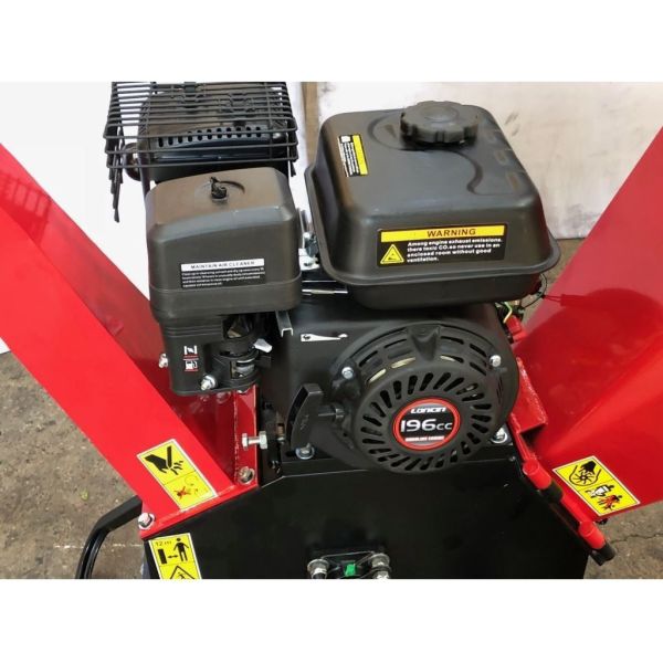 Chipeadora O Trituradora De Ramas Equus 10cm 6.5 Hp 4 Tiempo - Imagen 3