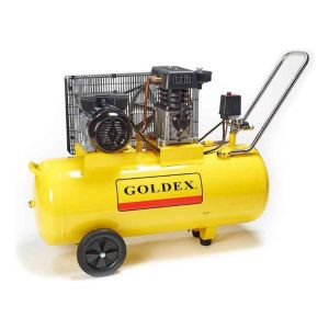 Compresor De Aire Goldex 100 Litros 3 Hp 370 Litros/min