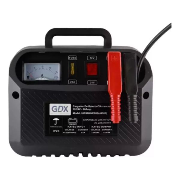 Cargador De Batería 12/24v - 20amp. Gdx Kirkor - Imagen 2