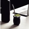 Mate Tramontina Negro En Acero Inoxidable 240ml Kirkor - Imagen 2
