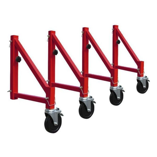 Set De 4 Estabilizadores Para Andamio Con Ruedas Equus