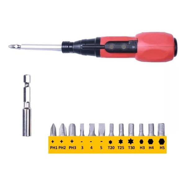 Atornillador Equus Gk-yf01 Inalámbrico 3.7v Litio Kirkor - Imagen 2