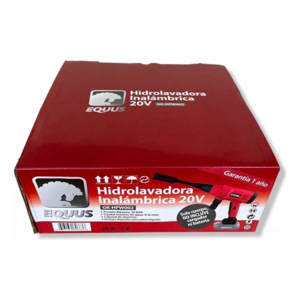 Hidrolavadora Equus Gkhpw002 Inalámbrica Bateria 20v Kirkor - Imagen 5