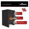 Salamandra A Leña Tromen Pehuen 22000kcal Con Horno Kirkor - Imagen 4