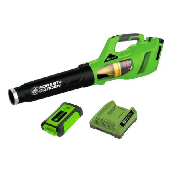 Turbosoplador Forest & Garden Recargable Con 1 Bat 42v T1042