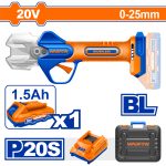 Cizalla 20v 0-25mm Wadfow Carg + Bat + Valija Wjfpb25 L N F - Imagen 2