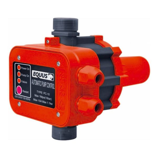 Kit Bomba De Agua Periférica 0.5hp + Control Automático Equu - Imagen 3