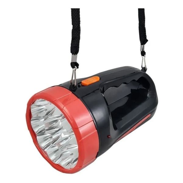 Linterna Foco De Mano 15 Leds Brillantes Recargable Kirkor