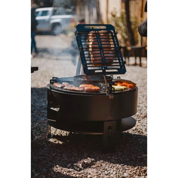 Parrilla Fogonero Duomo Ceibo A Leña Tromen Kirkor - Imagen 4