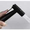Griferia De Baño De Ducha Higiénica Agua Fría Negro Mate - Imagen 3