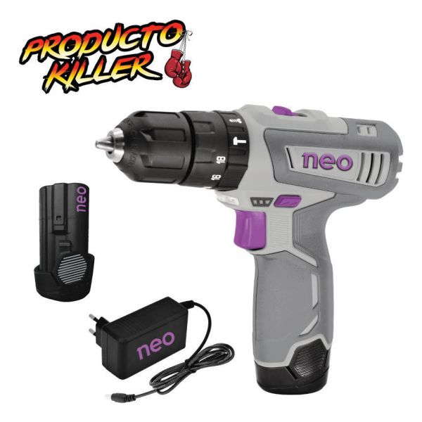 Taladro Percutor 12v (c/1 Batería) Neo Tp1010/12c1 Kirkor