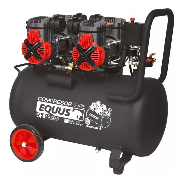 Compresor Sin Aceite Silencioso 5 Hp 100l Equus Kirkor