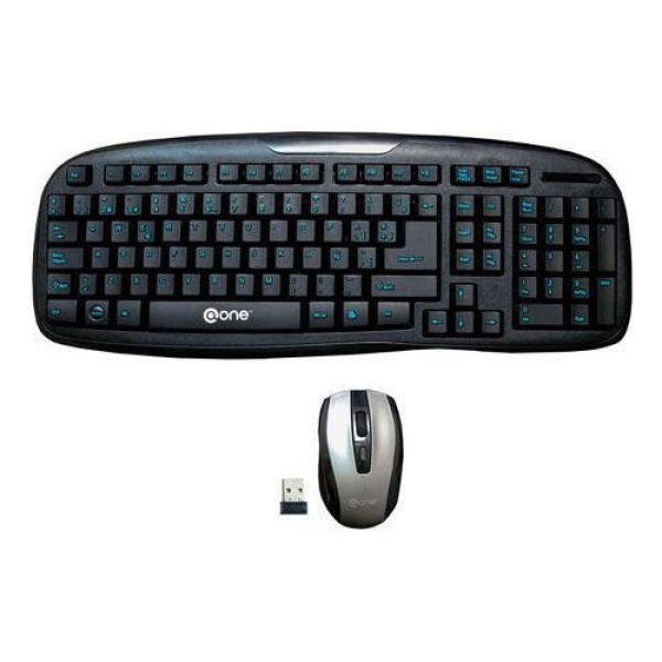Kit Teclado Y Mouse Inalámbricos One Ekm-802s