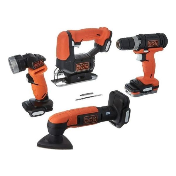 Taladro Percutor Lijadora Caladora Batería 12v Black Decker - Imagen 3