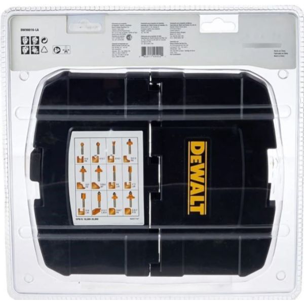Juego De Fresas Para Router Fresadora 12 Piezas 8mm Dewalt - Imagen 3