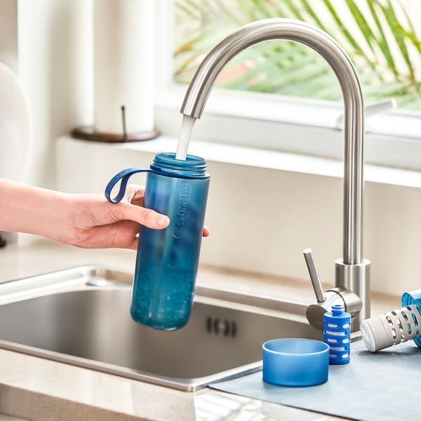Botella Con Filtro De Agua Philips Agarre 590 Ml Sport - Imagen 4