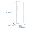 Freezer James Vertical Fvj 320 Nfm Frio Seco 250 Lts Kirkor - Imagen 4