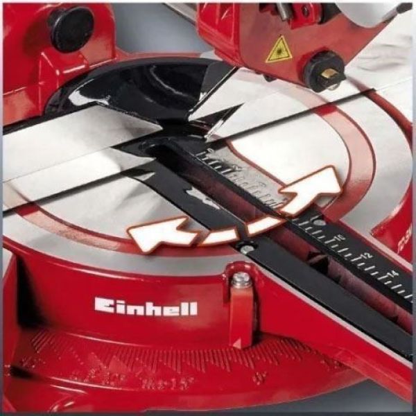 Sierra Ingletadora Deslizante Dual Einhell 1800w 8 1/4 PuLG - Imagen 3