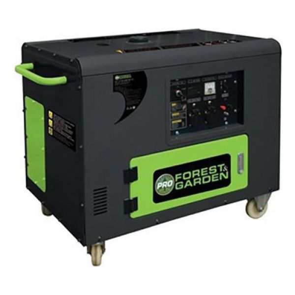 Generador Silencioso 7,7kw Arranque Electrico Forest Garden