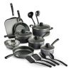 Juego De Ollas Olla Set 18 Piezas Tramontina Negro