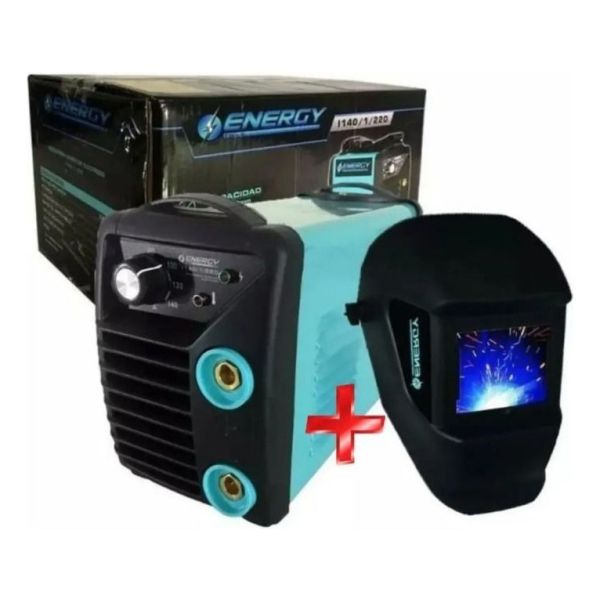 Soldadora Inverter 200 Amp Energy + Careta Fotosensible