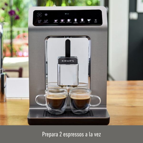 Cafetera Krups Evidence Plus Espresso Titan - Imagen 8