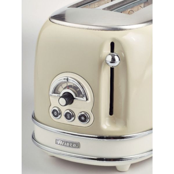 Tostadora Vintage Ariete Sin Pinza - Color Beige - Imagen 2
