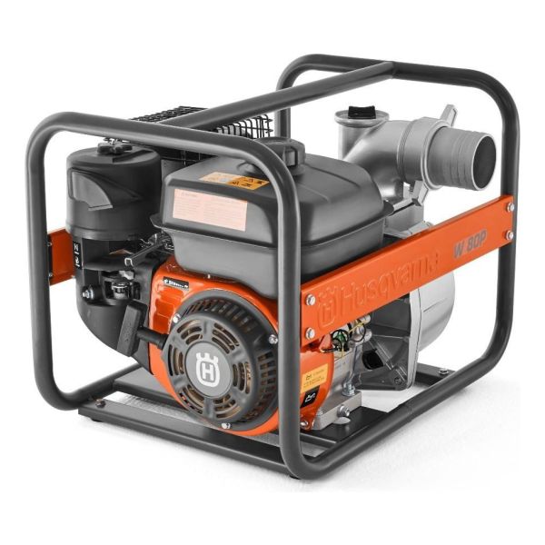 Motobomba Husqvarna W80p 4 Tiempos 6.5 Hp 60 M3/hora