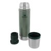 Termo Stanley Classic Verde 591ml Tapón Cebador - Imagen 2