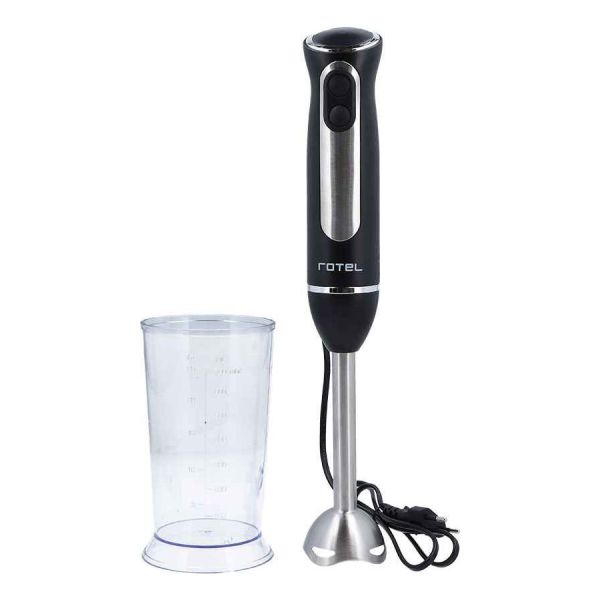 Mixer Inox Rotel 400w Doble Cuchilla 2 Velocidades