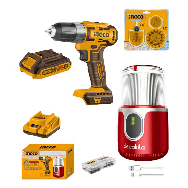 Kit Atornillador + Molinillo De Café Ingco