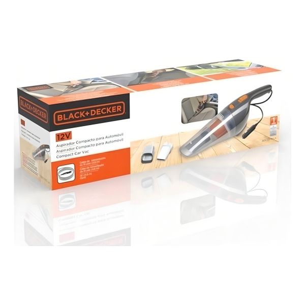 Aspiradora Para Auto 12v Cable De 5m Black & Decker Av1250 K - Imagen 3