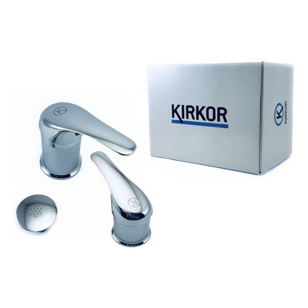 Monocomando Bidet Sin Transferencia Cromo Kirkor
