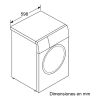 Lavarropas Bosch Carga Frontal Wan24263es 7kg Kirkor - Imagen 3