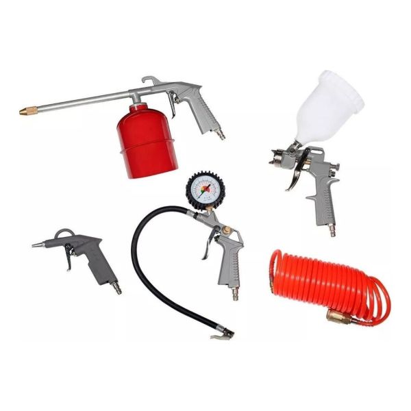 Kit De Aire 5 Piezas Para Compresor Rongpeng