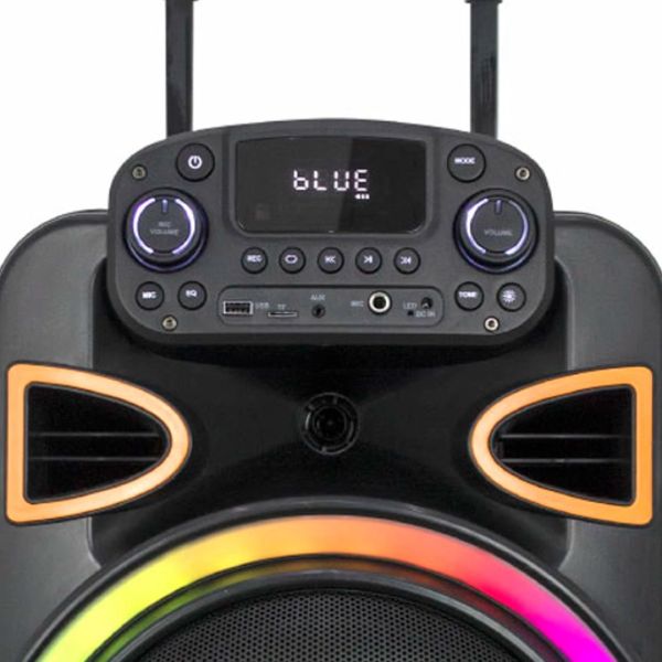 Parlante Xion A Batería Woofer 12 5000w Pmpo Kirkor - Imagen 2