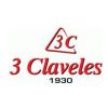 Cuchillos Tres Claveles 5pz.+ Tijera 1pz.+ Taco Madera Unibl - Imagen 2