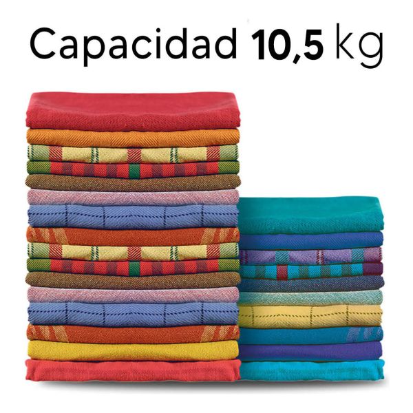Lavarropa Xion 10.5 Kg Digital Carga Superior Con Bomba Kk - Imagen 6