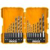 Juego 16 Mechas Metal Madera Concreto Ingco